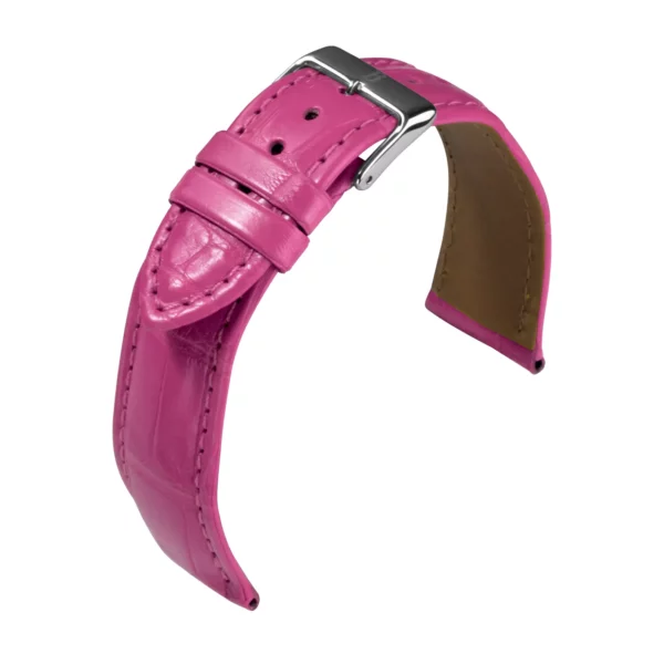 Barington Louisiana Croco Watch Strap (644) - Pink
