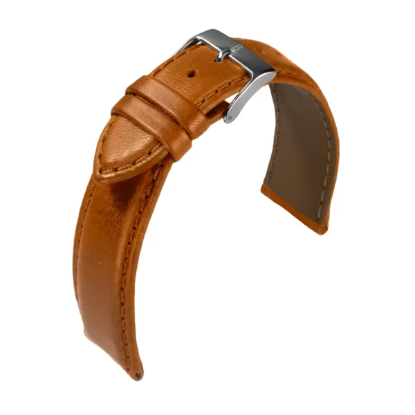 Barington Soft Nappa Watch Strap (581) - Golden Brown