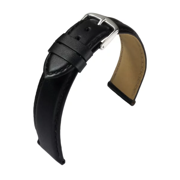 Eulit Buffalo Calf Watch Strap (8002) - Black