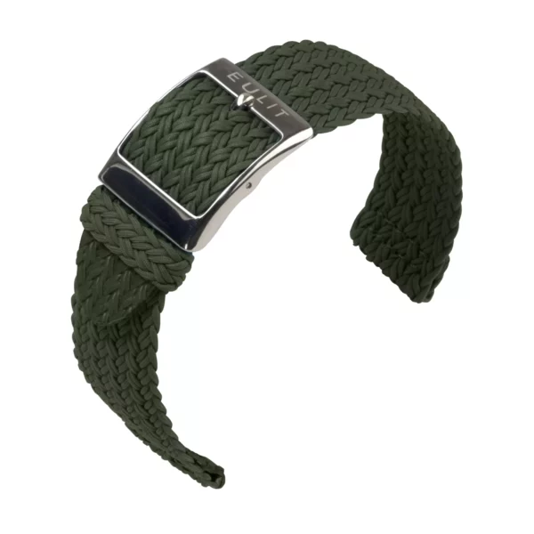 Eulit Perlon Palma Pacific Watch Strap (314) - Military Green