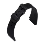 Eulit Silicone Watch Strap (128) - Black