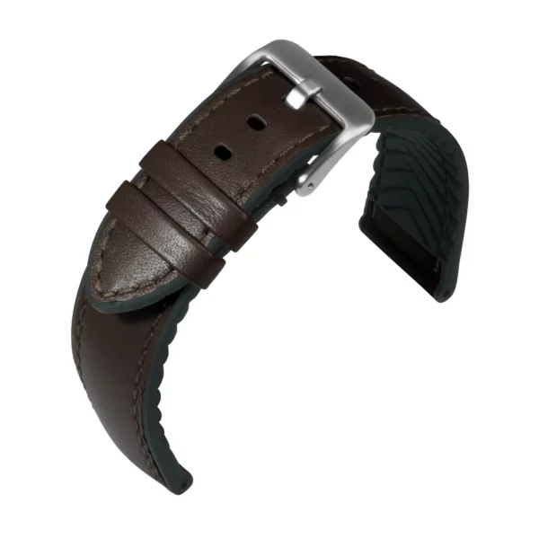 Eutec Waterproof Watch Strap (170) - Dark Brown
