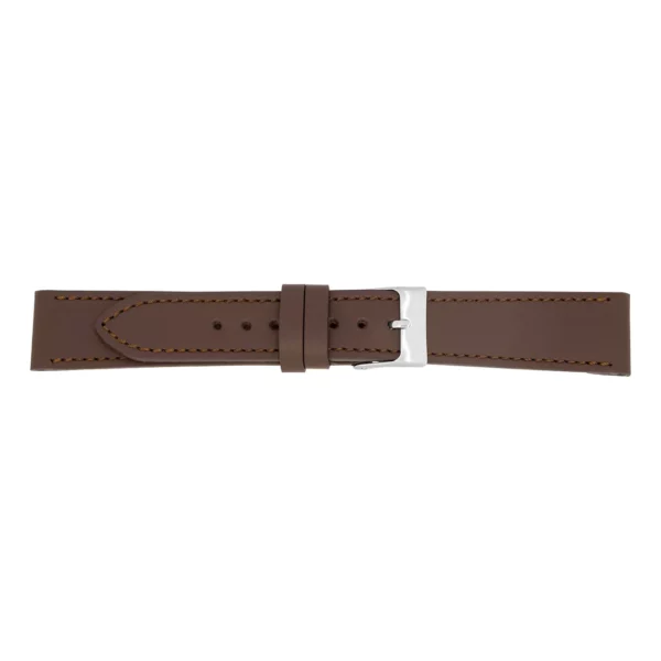 Pebro Premium Leather Watch Strap (633) - Dark Brown