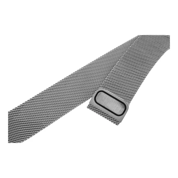 Pebro Mesh Watch Band - Stainless Steel - Magnetic (920) - Silver - Image 3
