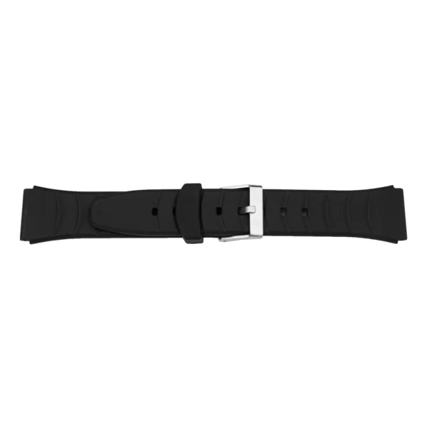 Pebro Plastic Watch Strap - PU (828) - Black