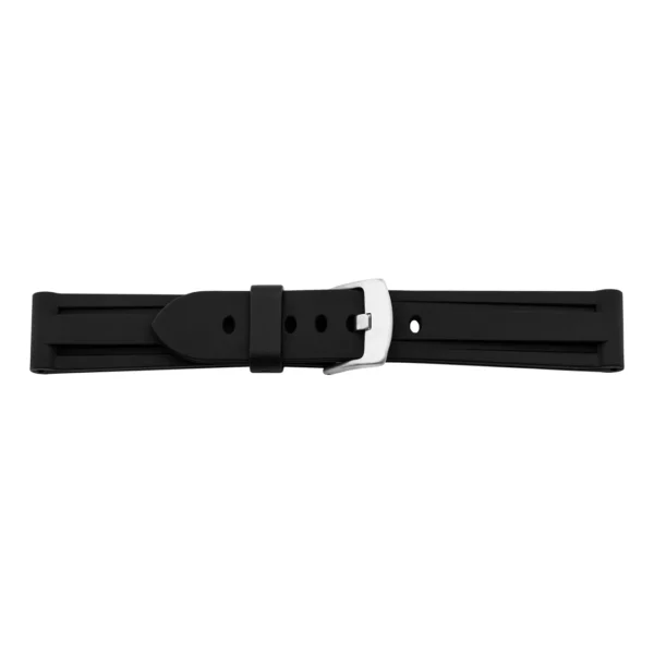 Pebro Plastic Watch Strap - PU (844) - Black