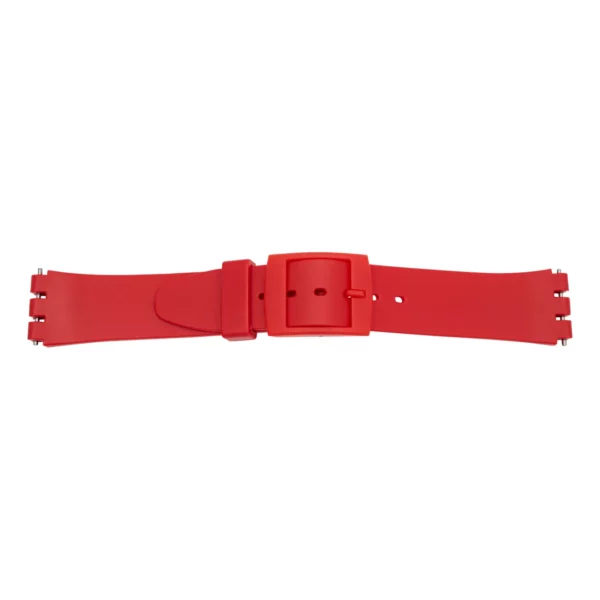 Pebro Plastic Watch Strap - PVC (727) - Red