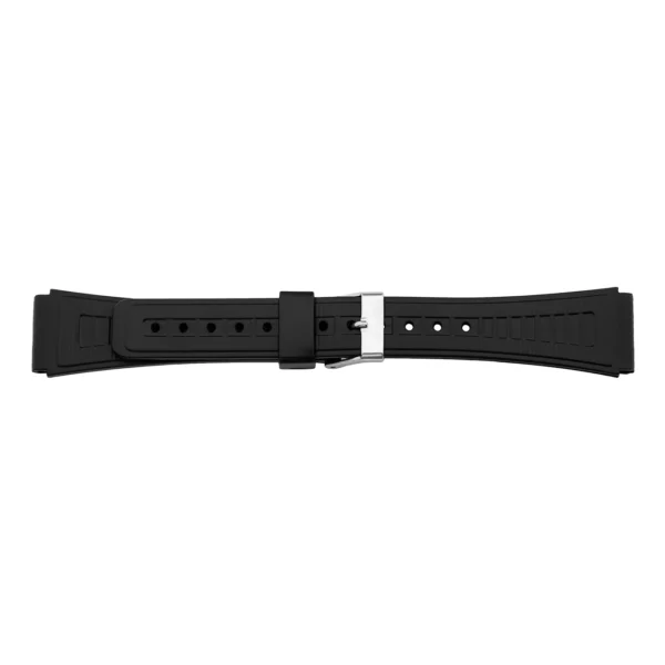 Pebro Plastic Watch Strap - PVC (730) - Black
