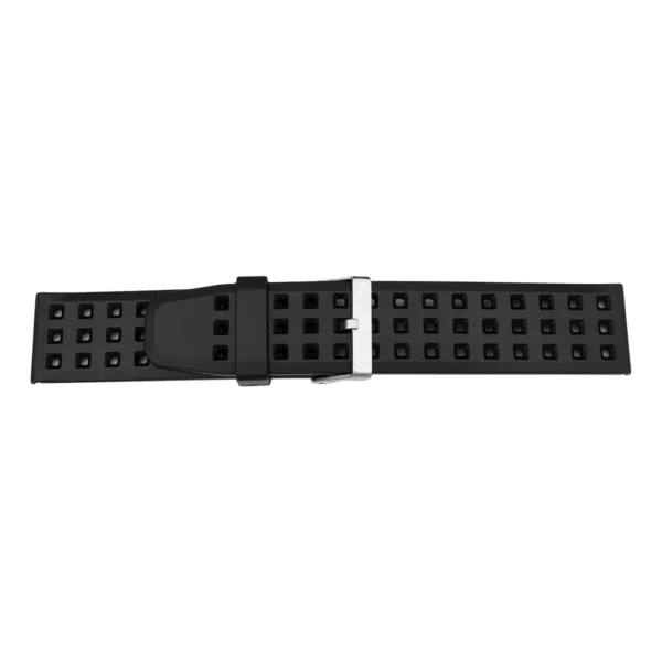 Pebro Plastic Watch Strap - PVC (808) - Black