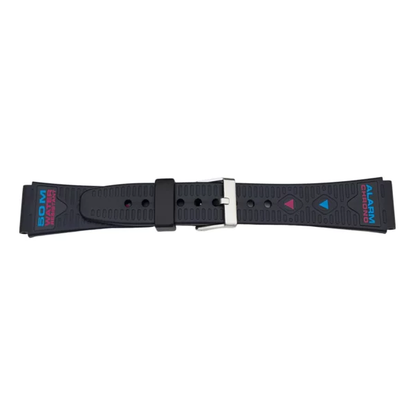 Pebro Plastic Watch Strap - PVC (835) - Black