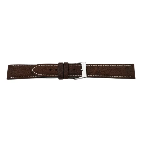 Pebro Premium Leather Watch - Antelope Leather (1035) - Chestnut