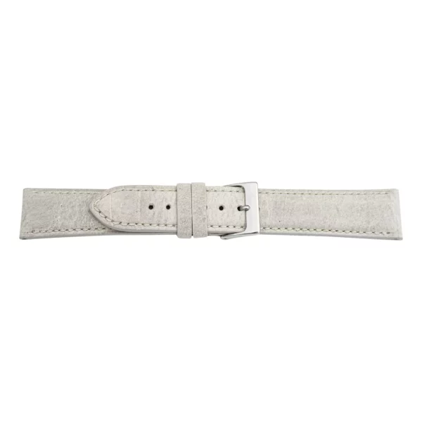 Pebro Premium Leather Watch - Antelope Leather (1036) - Light Grey