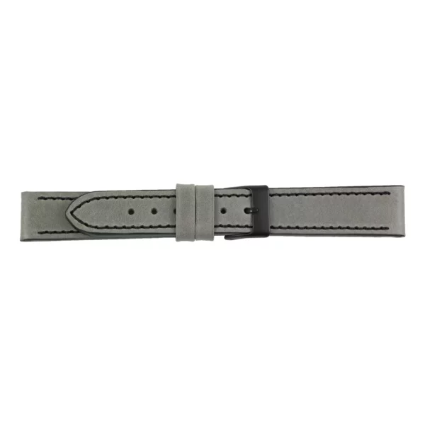 Pebro Premium Leather Watch Strap (202) - Grey