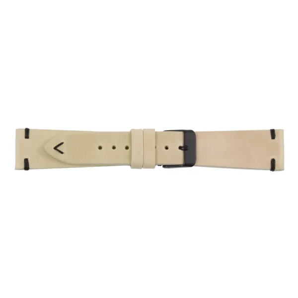 Pebro Premium Leather Watch Strap (520) - Cream