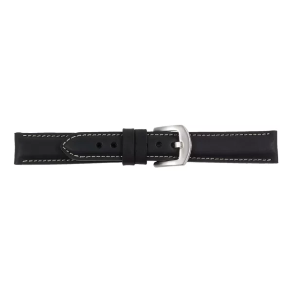 Pebro Premium Leather Watch Strap (570) - Black