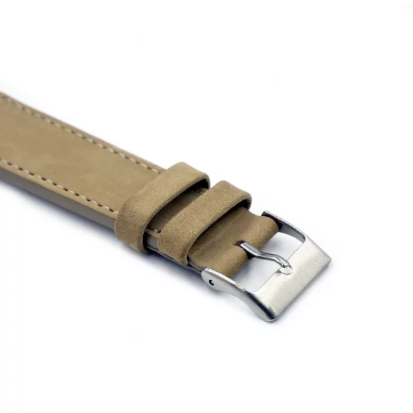 Pebro Premium Leather Watch Strap (581) - Sand - Image 2