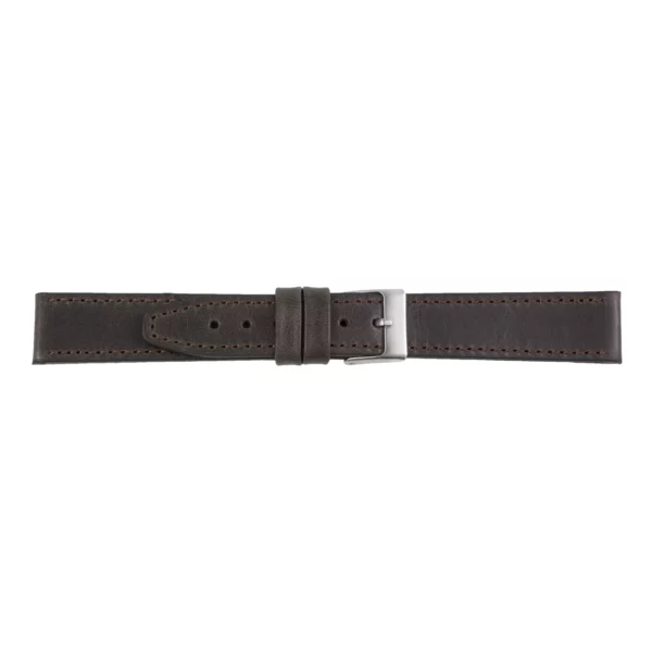 Pebro Premium Leather Watch Strap (589) - Dark Brown