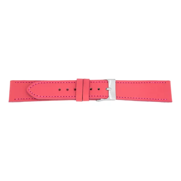 Pebro Premium Leather Watch Strap (636) - Magenta