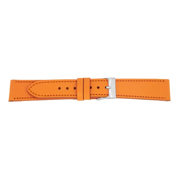 Pebro Premium Leather Watch Strap (639) - Orange