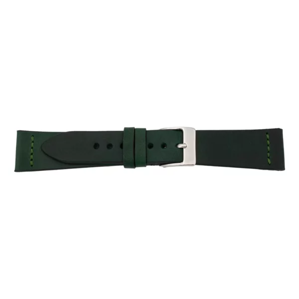 Pebro Premium Leather Watch Strap (662) - Green