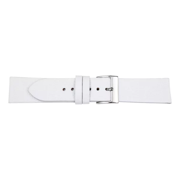 Pebro Premium Leather Watch Strap - Goat Leather (1018) - XS - White