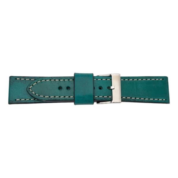 Pebro Premium Leather Watch Strap - Refined By Hand (656) - Petrol
