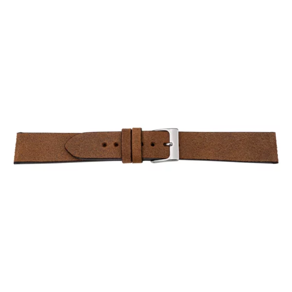 Pebro Premium Leather Watch Strap - Suede (1002) - Brown