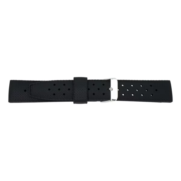 Pebro Silicone Watch Strap (874) - XL - Black