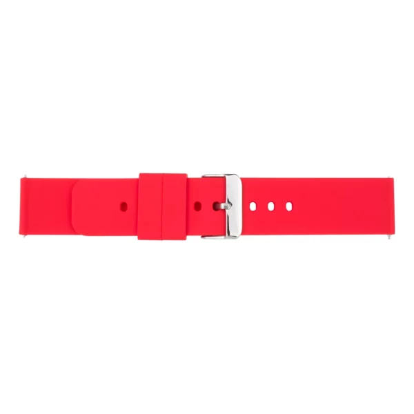 Pebro Silicone Watch Strap (891) - Red