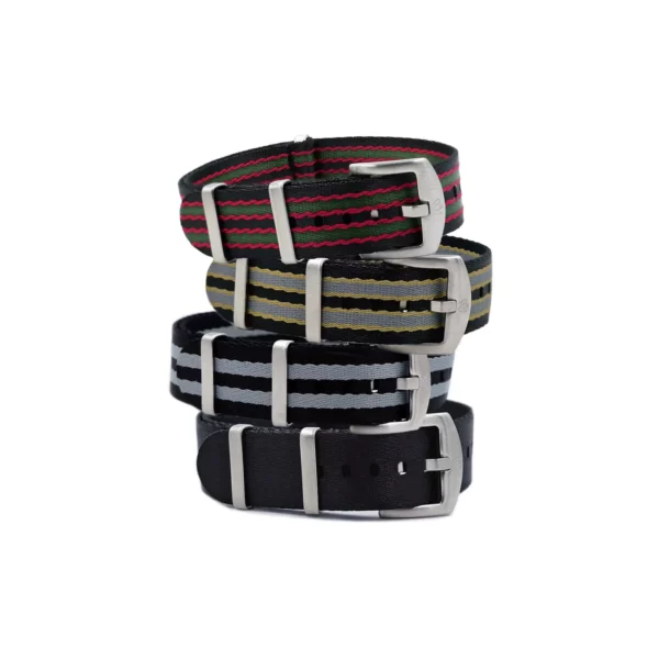 Wristporn Premium Nylon Strap Bundle (4 x Straps) - Bond Style