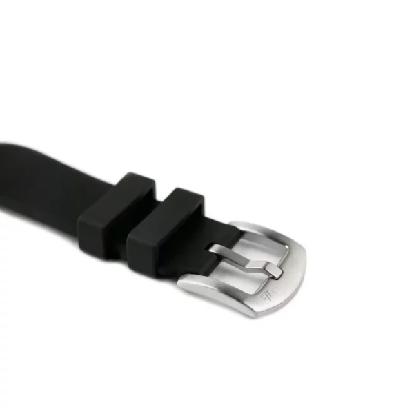 WB Original Classic Style Rubber Watch Strap - Black - Image 2