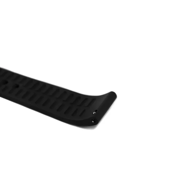 WB Original Classic Style Rubber Watch Strap - Black - Image 3