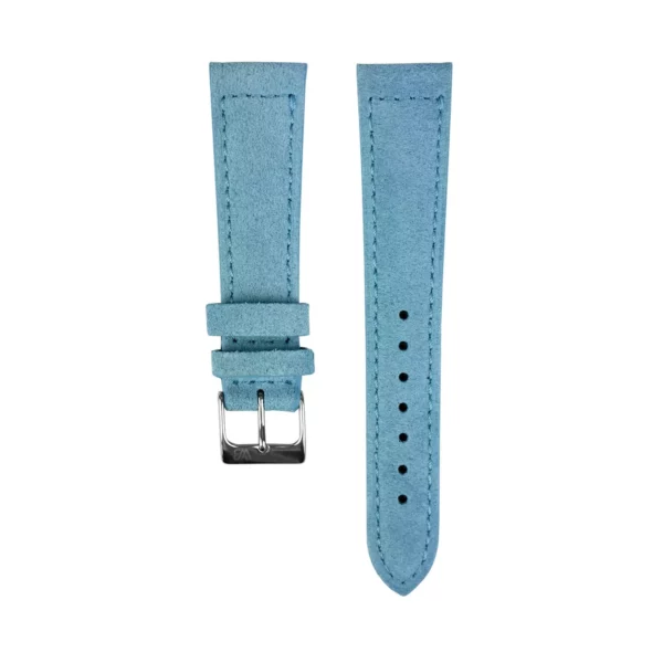 WB Original Classic Suede Watch Strap - Light Blue