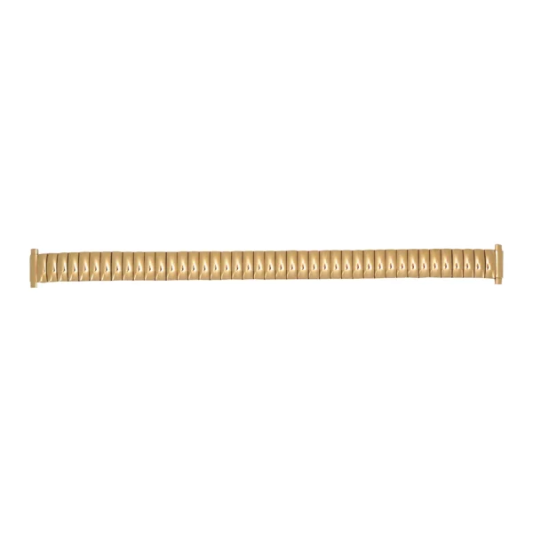 Eulit Flex Stainless Steel Watch Band - Telescope Ends - Gold
