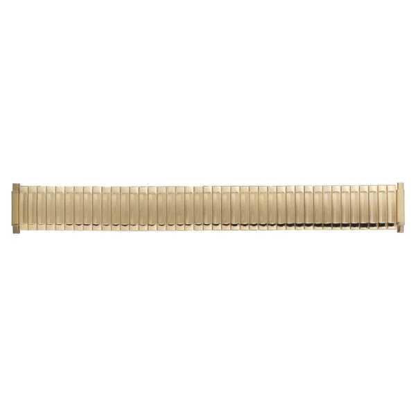 Eulit Flex Stainless Steel Watch Band - Telescope Ends - Gold