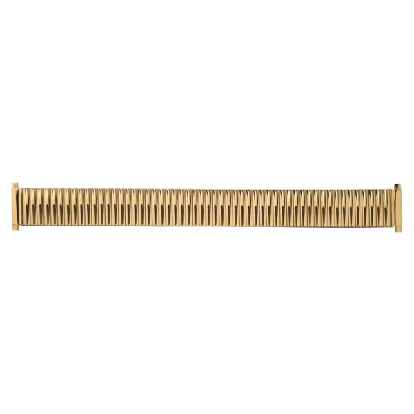 Eulit Flex Stainless Steel Watch Band - Telescope Ends - Gold