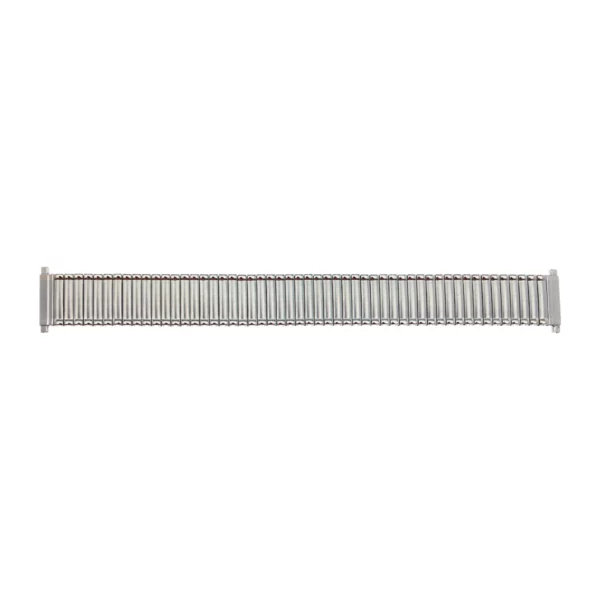 Eulit Flex Stainless Steel Watch Band - Telescope Ends - Silver