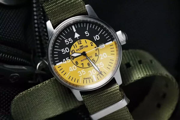 WB Original Heavy Duty Nylon Watch Strap - Military Green - Image 7