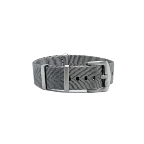 WB Original Herringbone Nylon Watch Strap - Grey