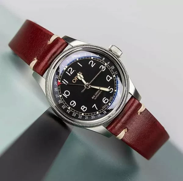 WB Original Vintage Watch Strap - Burgundy - Image 3