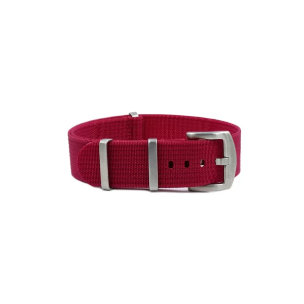 WB Original Ribbed Nylon Watch Strap - Deep Pink