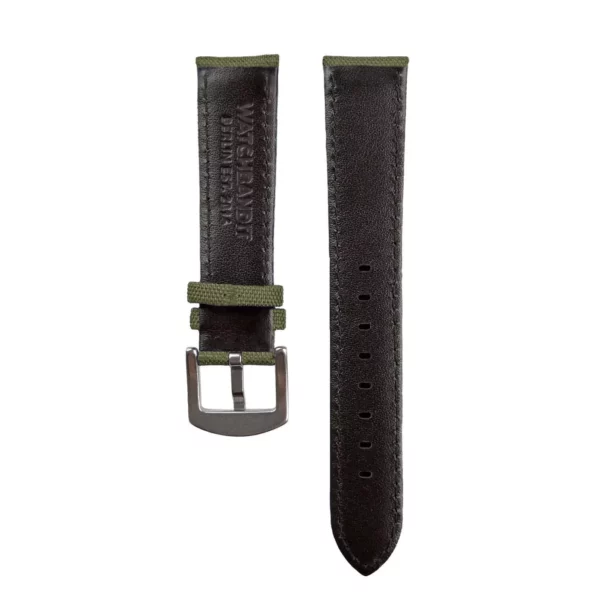 WB Original Premium Sailcloth Watch Strap - Green - Image 4