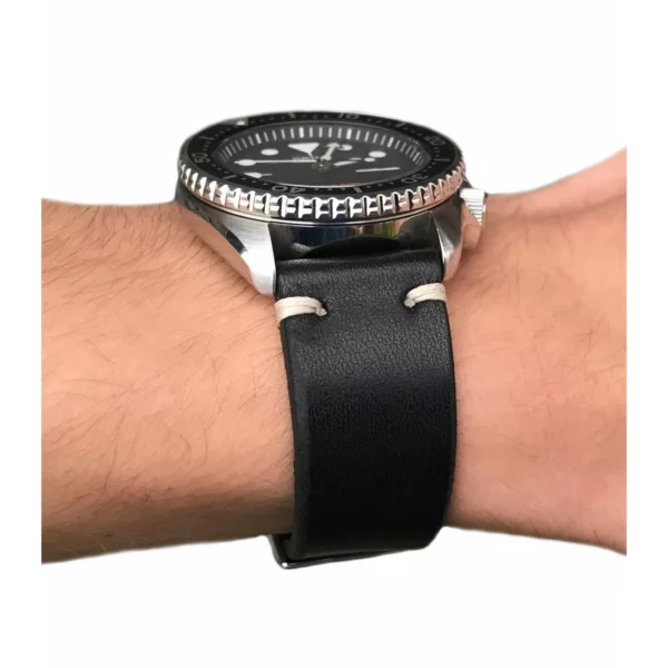 WB Original Vintage Watch Strap - Black - Image 5