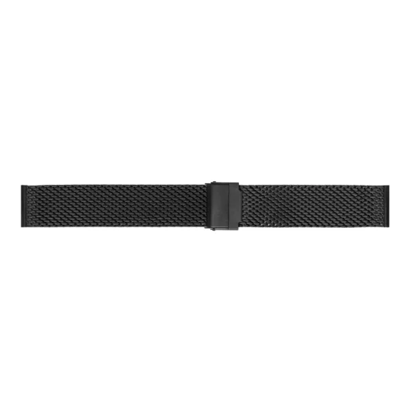 Stalux Milanaise Mesh Watch Band - Black
