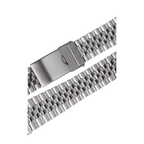 Stalux Stainless Steel Watch Band - Silver - Image 2