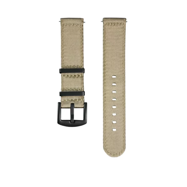 WB Original Two-Piece Nylon Watch Strap - Khaki - Image 4