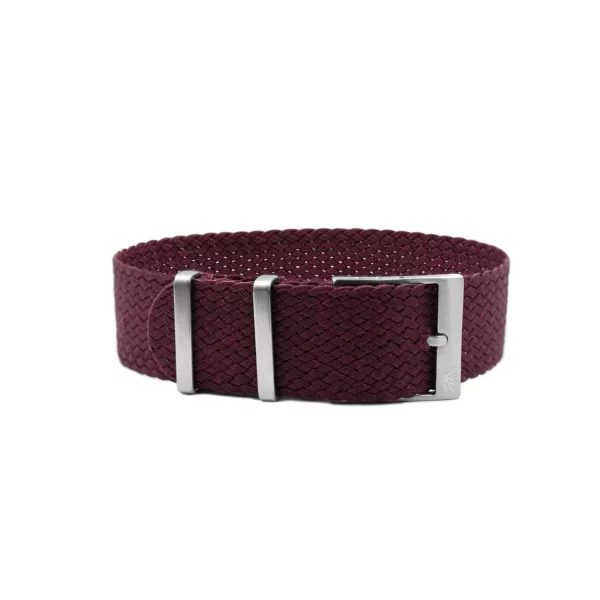 WB Original Premium Perlon Watch Strap - Burgundy