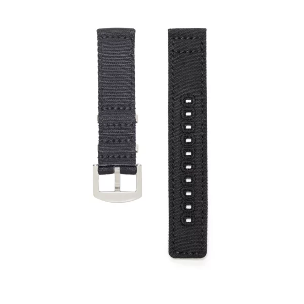 WB Original Canvas Watch Strap - Black - Image 4