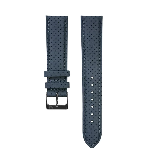 WB Original Nubuck Leather Watch Strap - Light Blue