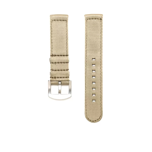 WB Original Two-Piece Nylon Watch Strap - Khaki - Image 3